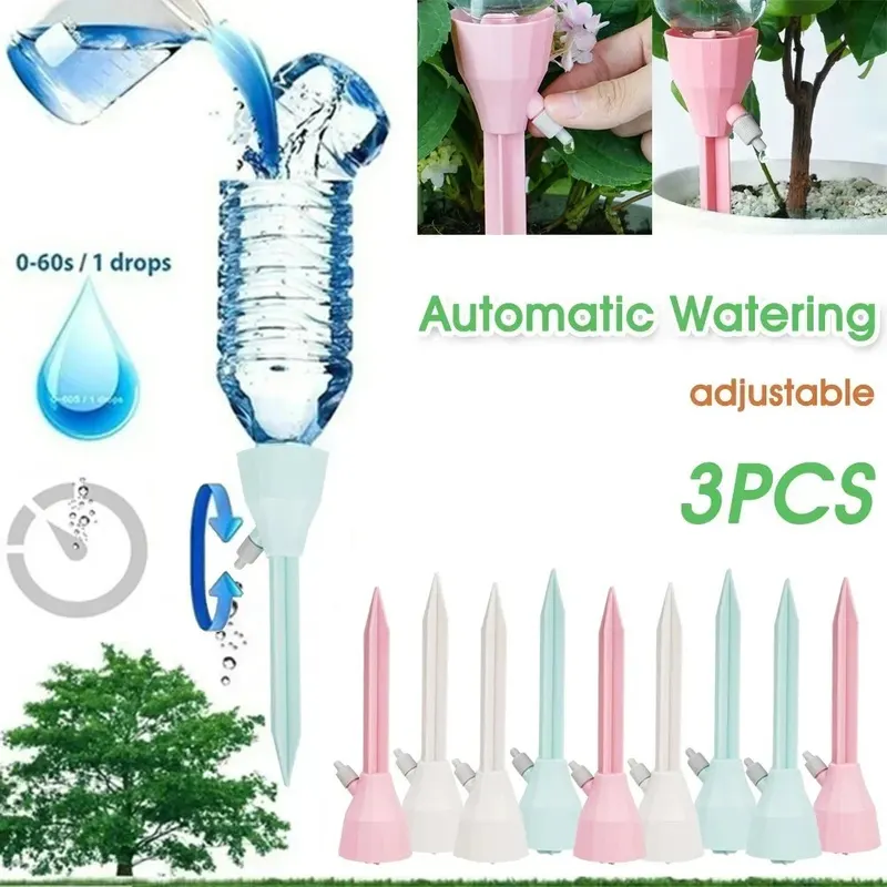 3Pcs Adjustable Drip Irrigatio - đánh giá và giá Self Watering Insert