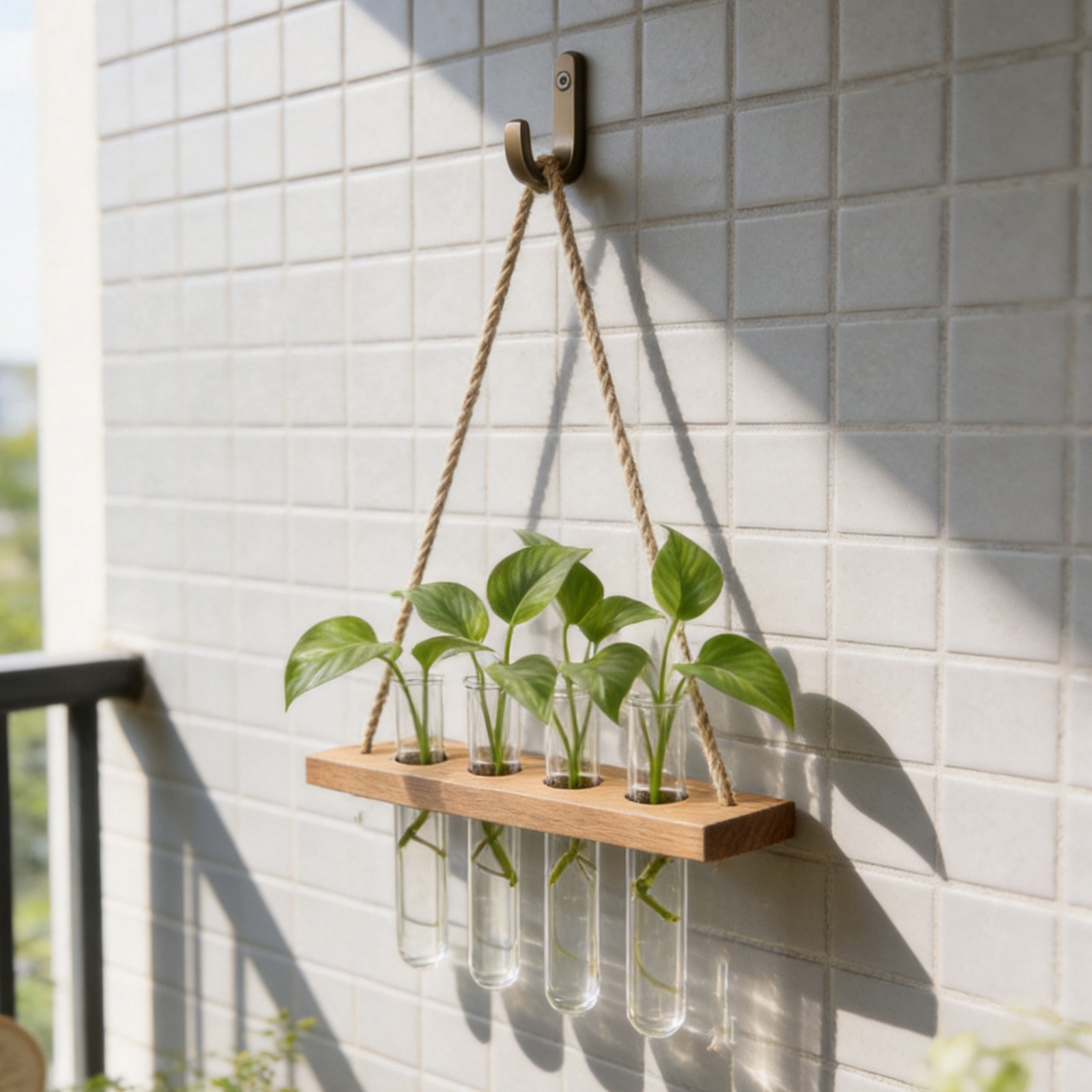 Wood Stand Plant Propagation S - đánh giá và giá Propagation Station Vase