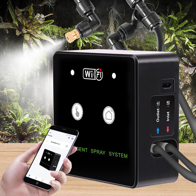Rainforest Sprayer WiFi Contro - đánh giá và giá Self Watering Insert