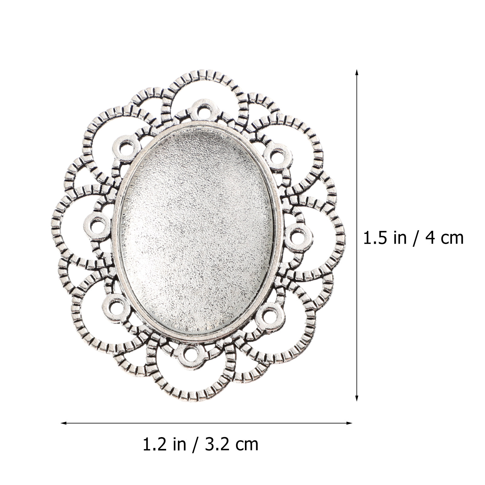 30Pcs Brooch Base Vintage Allo - đánh giá và giá Plastic Dome Clear